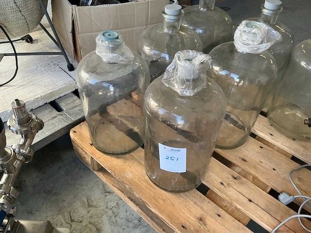 Laboratoriumfles 10 liter (7x) - afbeelding 4 van  4