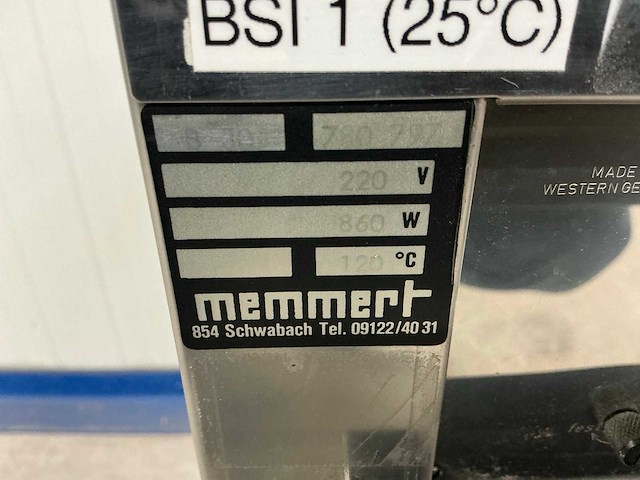 Laboratoriumincubator - memmert - b30 - afbeelding 4 van  4