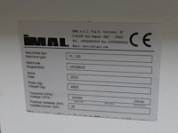 Laboratoriumpers imal pl100 met huidig persoppervlak 600 x 600 mm. bouwjaar 2020. persdruk max. 250 bar. 26... - afbeelding 6 van  9