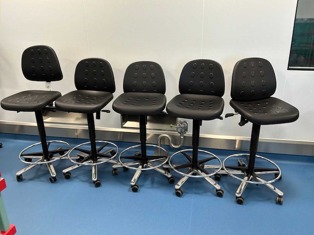 Laboratoriumstoel (5x) - afbeelding 1 van  1