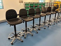 Laboratoriumstoel (8x) - afbeelding 1 van  2
