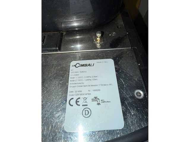 Lacimbali m1 koffiemachine - afbeelding 4 van  4