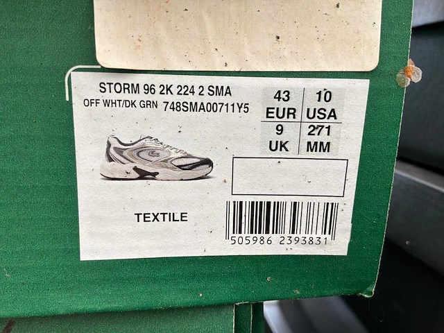 Lacoste storm 96 sneakers (5x) - afbeelding 3 van  7
