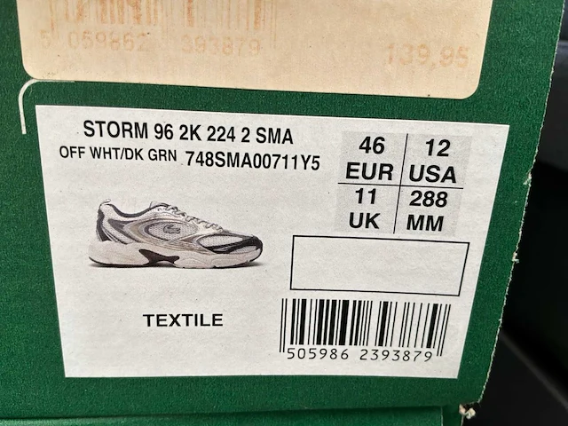 Lacoste storm 96 sneakers (5x) - afbeelding 5 van  7