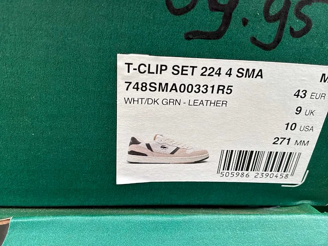 Lacoste t-clip set sneakers (5x) - afbeelding 5 van  7