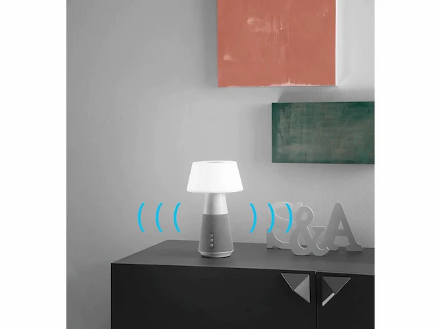 Lad decibel oplaadbare tafellamp met bluetoothspeaker - afbeelding 5 van  5