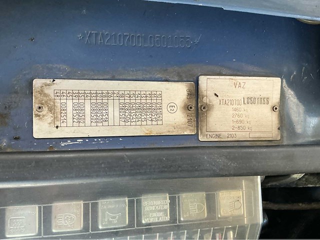 Lada 2107 1.5 benzine auto marge auto - afbeelding 21 van  29