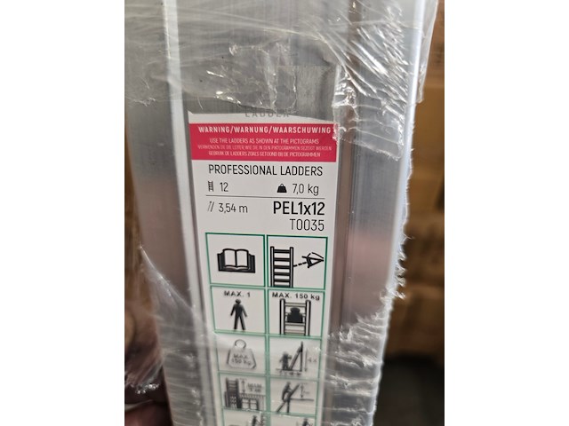 Ladder 1 x12 smart level, pel1x12 - afbeelding 4 van  6