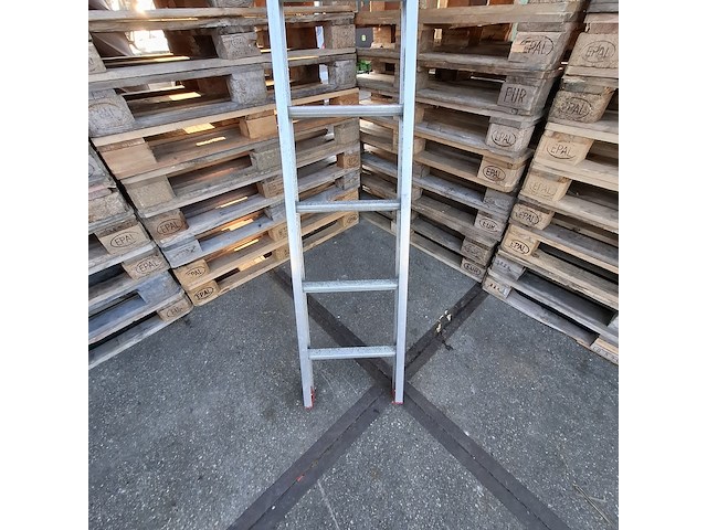 Ladder, altrex, atlas aer 1x16, zilver - afbeelding 2 van  6