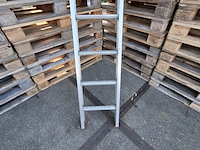Ladder, altrex, atlas aer 1x16, zilver - afbeelding 2 van  6