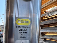 Ladder, altrex, atlas aer 1x16, zilver - afbeelding 6 van  6