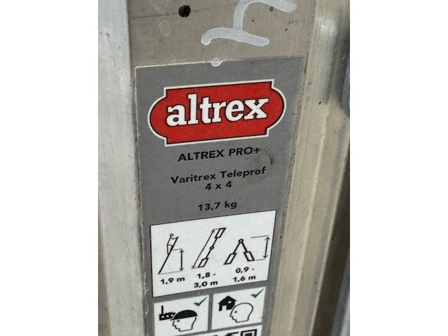 Ladder, altrex pro+, varitrex teleprof - afbeelding 3 van  6