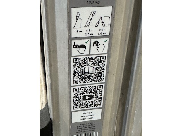 Ladder, altrex pro+, varitrex teleprof - afbeelding 4 van  6