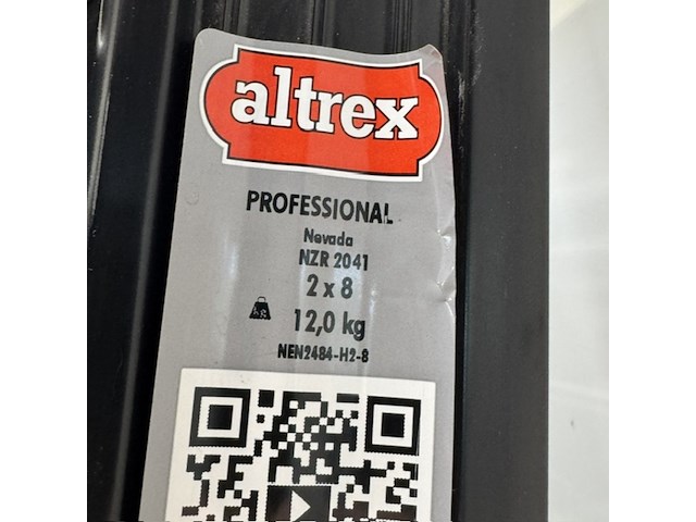 Ladder, altrex, professional, 2x8 treden - afbeelding 3 van  7