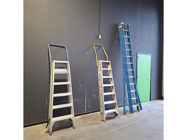 Ladder en 2x a trap - afbeelding 1 van  15