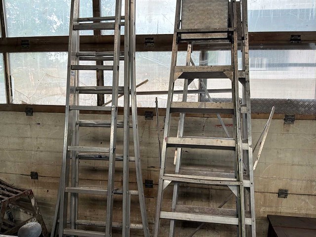 Ladder en trap (3x) - afbeelding 1 van  2
