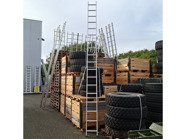 Ladder, hailo, profistep uno 7118-001 - afbeelding 1 van  5
