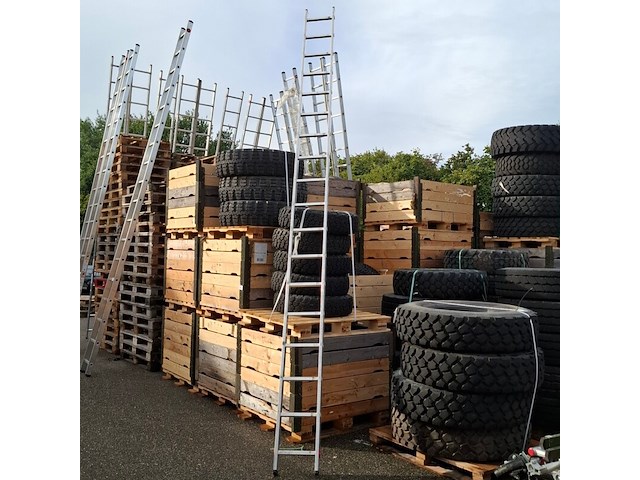Ladder, hailo, profistep uno 7118-001 - afbeelding 1 van  3