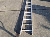 Ladder, incompleet 20 treden, zilver - afbeelding 1 van  7