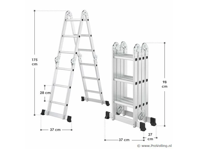Ladder multifunctioneel - afbeelding 9 van  9