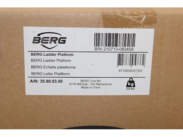 Ladder platform berg, max. 120 kilo. nieuw in doos. - afbeelding 3 van  3