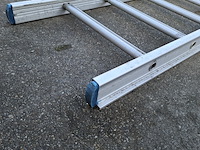 Ladder, solide, incompleet 15 treden, zilver - afbeelding 5 van  6