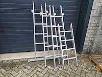 Ladder systeem haca, 4 ladders - afbeelding 1 van  8