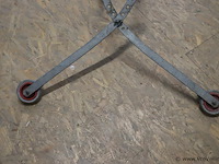 Ladderafhouder met wielen - afbeelding 4 van  5