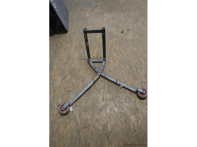 Ladderafhouder met wielen - afbeelding 5 van  5
