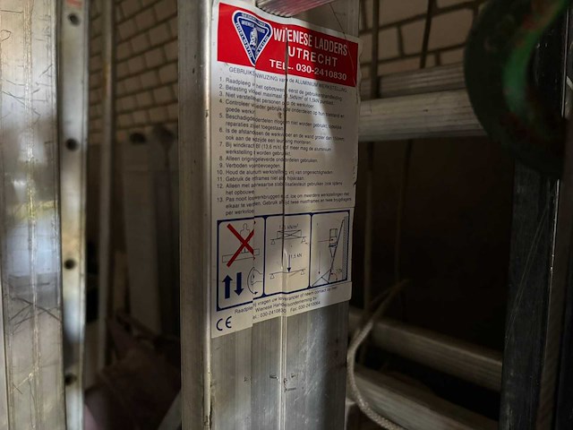 Ladderstelling (2x) - afbeelding 2 van  3