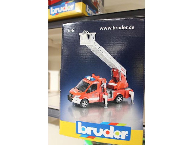 Ladderwagen bruder. - afbeelding 2 van  2