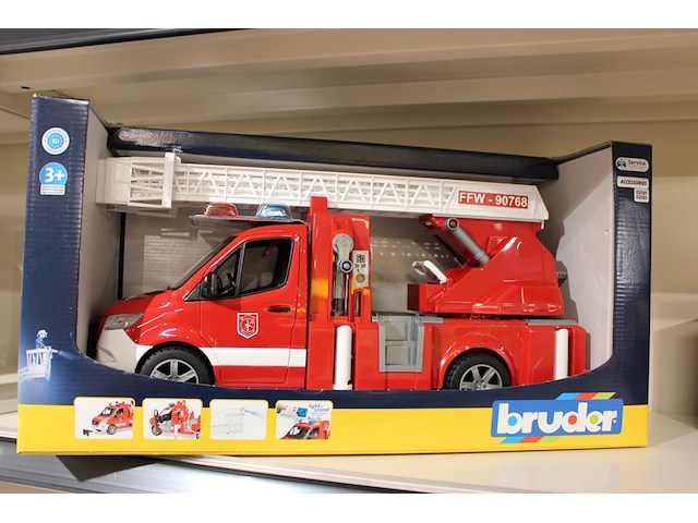 Ladderwagen bruder. - afbeelding 1 van  2