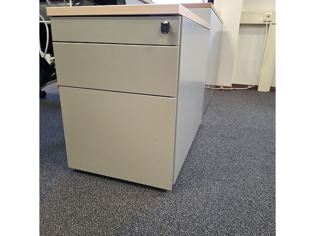 Ladeblok met lameldeurkast - afbeelding 2 van  3