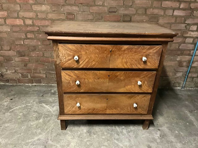 Ladekast biedermeier stijl 97x42x102cm - afbeelding 1 van  3