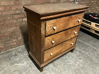 Ladekast biedermeier stijl 97x42x102cm - afbeelding 2 van  3