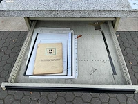 Ladekast met granieten blad incl inhoud - afbeelding 3 van  8