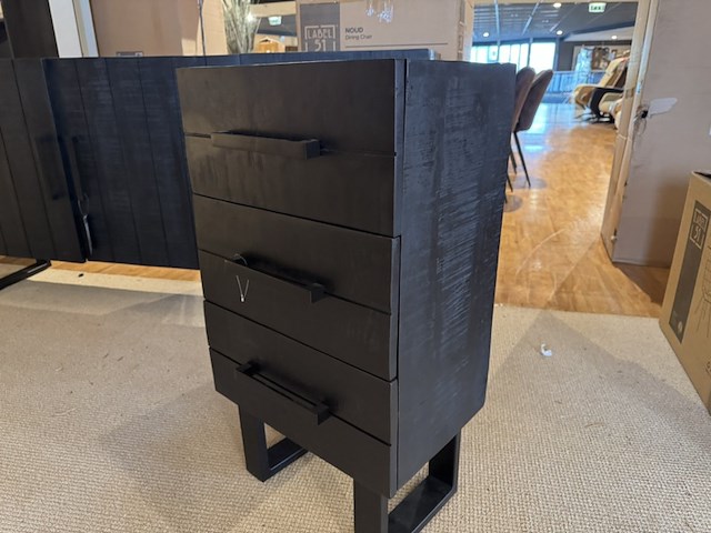 Ladekastje, label51, zwart - afbeelding 2 van  5