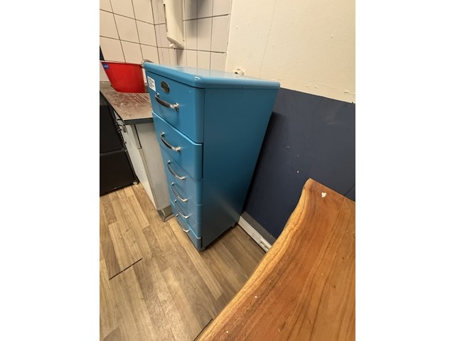 Ladenkast malibu, aquamarijn, 6-ladig - afbeelding 4 van  4