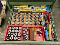 Ladenkast met freesgereedschap en diverse - afbeelding 5 van  15