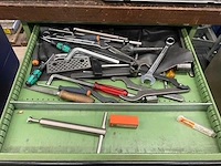 Ladenkast met freesgereedschap en diverse - afbeelding 15 van  15