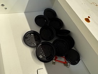 Ladenkast met koffiemachine en diversen, wit - afbeelding 5 van  7