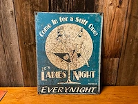 “ladies night” | horeca-/reclamebord