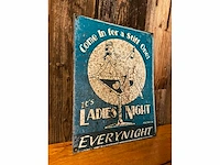 “ladies night” | horeca-/reclamebord - afbeelding 2 van  6