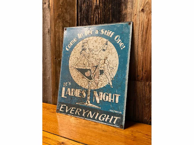 “ladies night” | horeca-/reclamebord - afbeelding 3 van  6