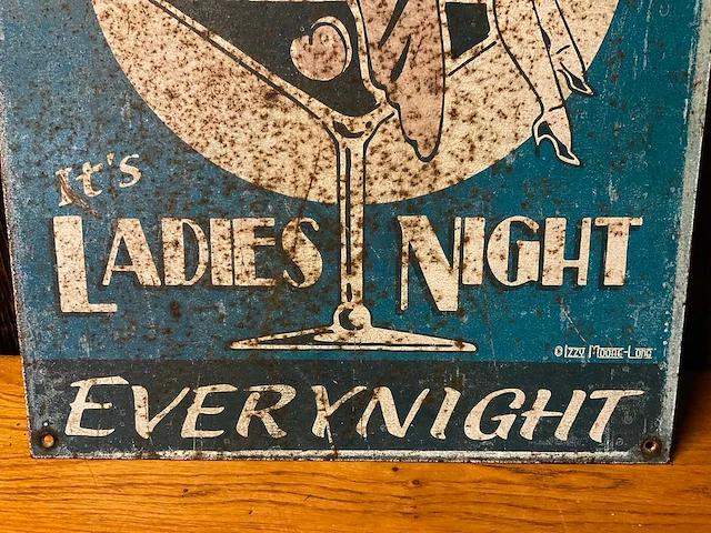 “ladies night” | horeca-/reclamebord - afbeelding 5 van  6