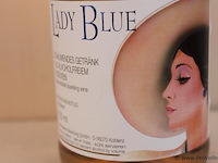 Lady blue rosé wijn alcoholvrij - 75 cl - winkelverkoopprijs € 7.25 - afbeelding 3 van  4