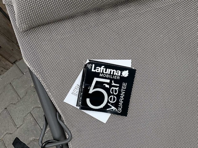 Lafuma - tuinstoel (3x) - afbeelding 2 van  3