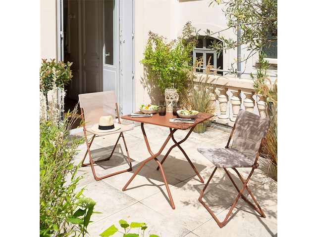 Lafuma balcony ii stoel ultra compact inklapbaar canyon - afbeelding 3 van  6