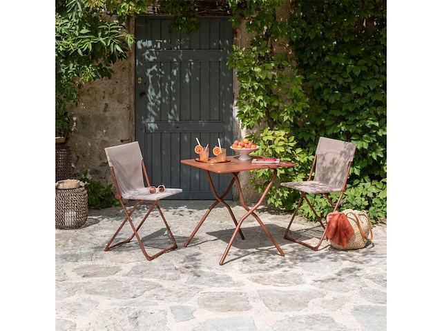 Lafuma balcony ii stoel ultra compact inklapbaar canyon - afbeelding 4 van  6