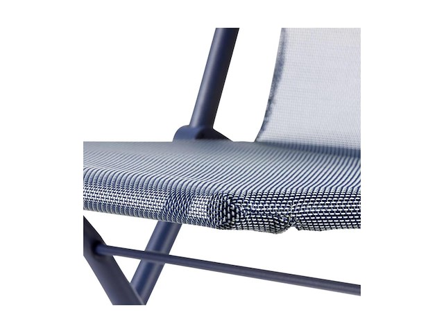 Lafuma balcony ii stoel ultra compact inklapbaar indigo - afbeelding 2 van  5